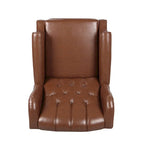 Fauteuil inclinable en cuir reconstitué Walter Brown par Christopher Knight Home