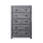Commode 5 tiroirs en bois massif Montauk Grain Wood Furniture
