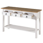 Console de table en bois 3 tiroirs Corona | Furniture Dash - S.O.