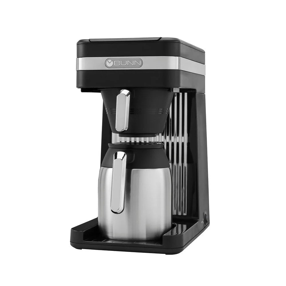 BUNN Speed Brew CSB3T Cafetière 10 tasses Noir/Argent