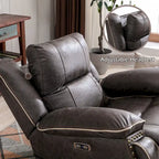 Fauteuil releveur confortable avec massage chauffant, porte-gobelet et port USB