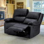Causeuse inclinable 2 places avec fonction de chauffage et de massage