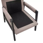 Fauteuil d'appoint en chenille de style Mid-Century Modern – Chaise longue élégante pour salon