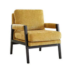 Fauteuil d'appoint en chenille de style Mid-Century Modern – Chaise longue élégante pour salon