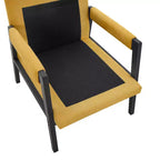 Fauteuil d'appoint en chenille de style Mid-Century Modern – Chaise longue élégante pour salon
