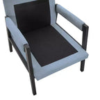 Fauteuil d'appoint en chenille de style Mid-Century Modern – Chaise longue élégante pour salon