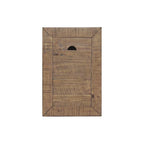 Table d'appoint de chevet Monterey en bois massif avec prises de courant cachées