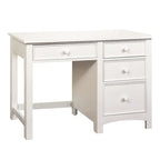 Bureau d'ordinateur Romeo Transitional de 48 pouces en bois massif à 4 tiroirs par Furniture of America