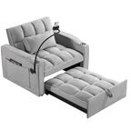 Fauteuil-lit convertible réglable, lit d'appoint escamotable