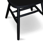 Chaise de salle à manger à dossier fuseau Windsor en bois massif International Concepts