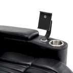Fauteuil inclinable motorisé de cinéma maison multifonctionnel pivotant à 270°