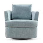 Fauteuils pivotants modernes Chenille pour salon