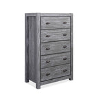 Commode 5 tiroirs en bois massif Montauk Grain Wood Furniture