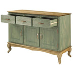 Buffet Vert en Bois
