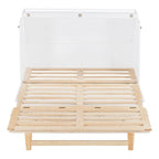 Lit escamotable Nestfair double avec grands tiroirs