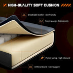 Chaise de bureau de jeu pivotante en cuir PU