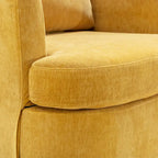 Fauteuils pivotants modernes Chenille pour salon