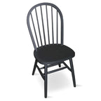 Chaise de salle à manger à dossier fuseau Windsor en bois massif International Concepts