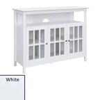 Meuble TV de luxe Big Sur de Convenience Concepts avec armoires de rangement et étagère pour téléviseurs jusqu'à 55 pouces