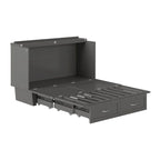 Lit escamotable coffre Chelsea Queen avec matelas
