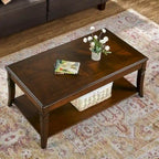 Table basse d'appoint en bois massif