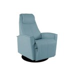 Fauteuil inclinable pivotant en cuir Fjords Urban