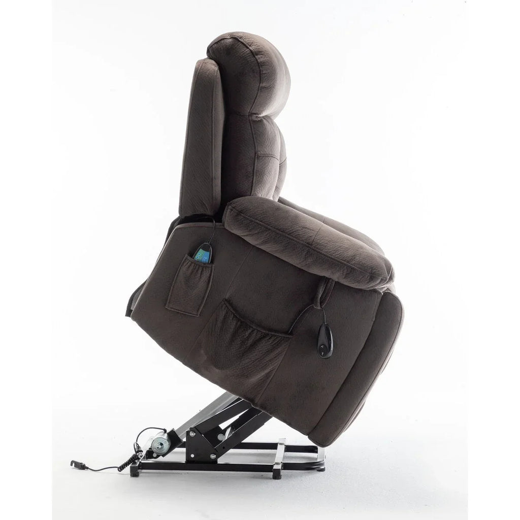 Fauteuil inclinable électrique releveur de massage chauffant