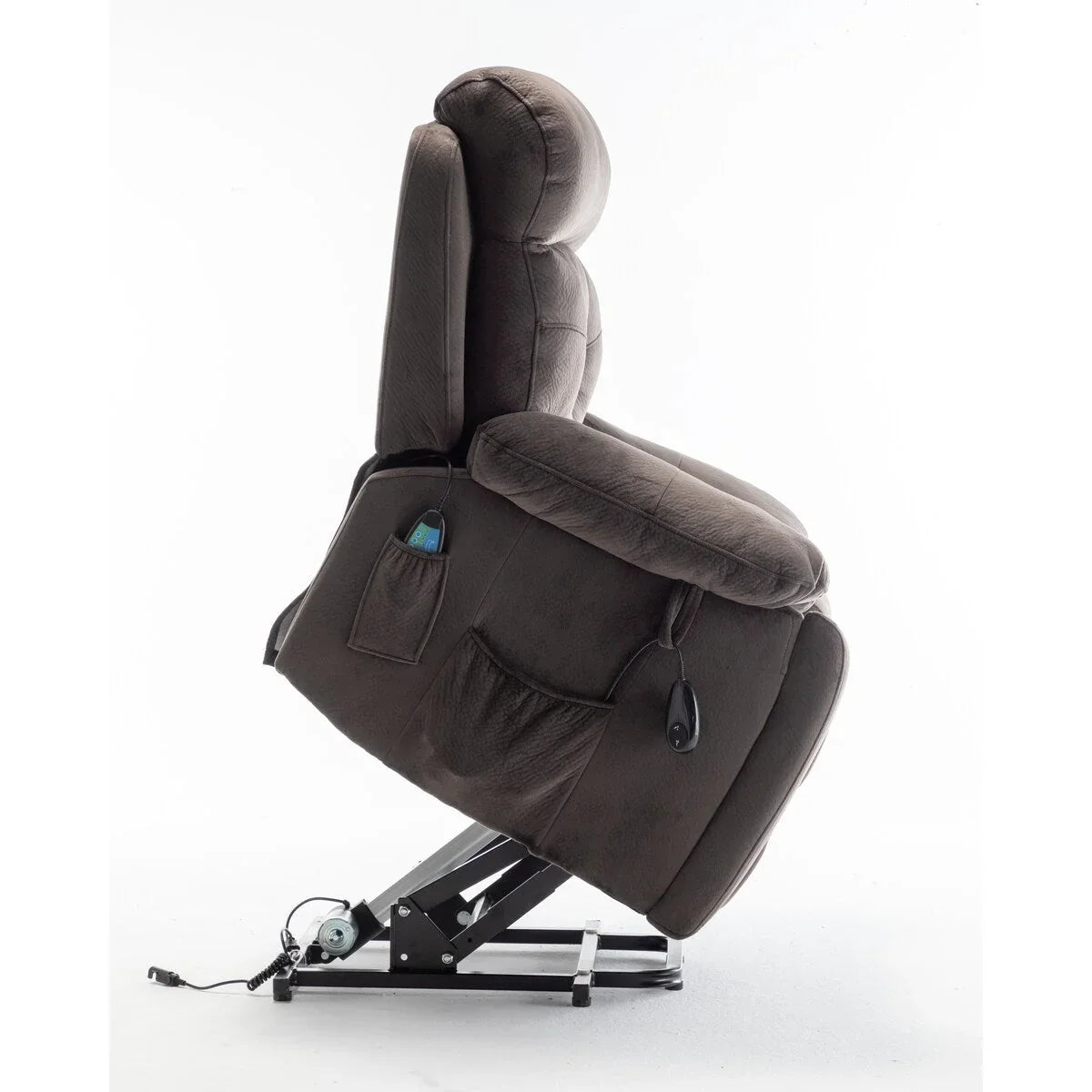 Fauteuil inclinable électrique releveur de massage chauffant