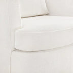 Fauteuils pivotants modernes Chenille pour salon