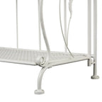 Étagère de Boulanger Pliable Haute à 5 Niveaux en Métal Décoratif pour Intérieur/Extérieur - Or ou Blanc - Roche River Decor