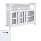 Meuble TV de luxe Big Sur de Convenience Concepts avec armoires de rangement et étagère pour téléviseurs jusqu'à 55 pouces