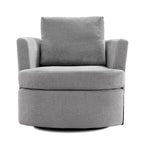Fauteuils pivotants modernes Chenille pour salon