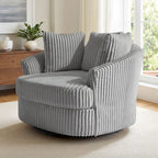 Fauteuil baquet pivotant déhoussable à bras encastrés DREAMSIDEA