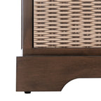 Banc de rangement SAFAVIEH Fiorello 3 tiroirs avec coussin - 47,3 L x 15 P x 19 H - 47Lx15Px19H