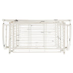 SAFAVIEH Bryn Étagère de boulanger d'extérieur victorienne en fer forgé à 4 niveaux - 63,5 cm l x 38,1 cm P x 160 cm H - 25L x 15P x 63H