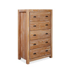 Commode 5 tiroirs en bois massif Montauk Grain Wood Furniture