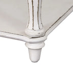 Table de chevet à pieds blancs antiques Magnolia Manor