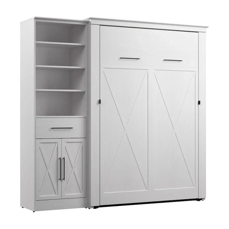 Lit escamotable Key West avec armoire-penderie (88W) de Bestar
