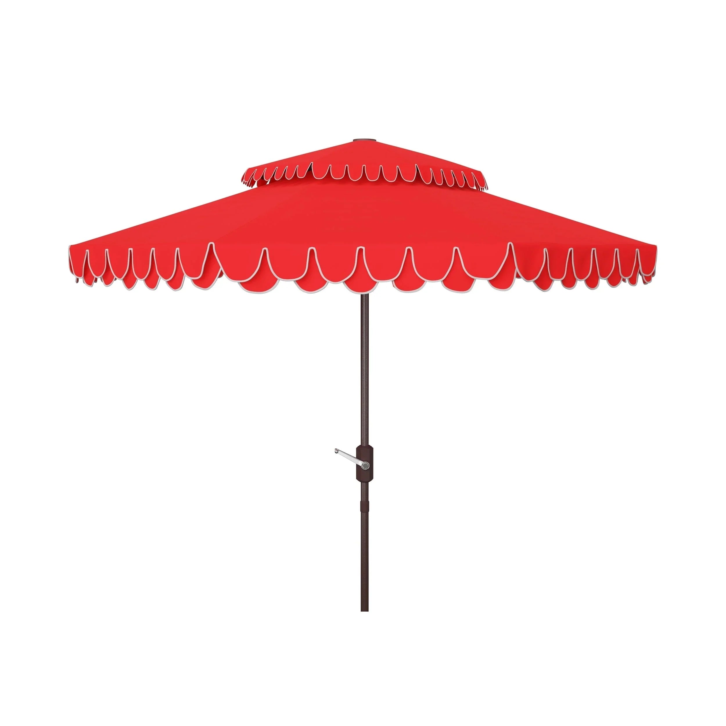 Parasol double-toit d'extérieur Kjerstin Valance 2,74 m