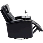 Fauteuil inclinable motorisé de cinéma maison multifonctionnel pivotant à 270°
