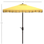 Parasol double-toit d'extérieur Kjerstin Valance 2,74 m