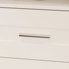 Armoire d'angle avec 2 tringles, un porte-pantalons et un rangement à chaussures