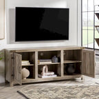 Meuble TV avec porte de grange Middlebrook Firebranch 58 pouces
