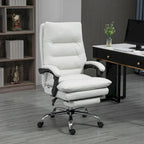 Fauteuil de bureau massant, chauffant et inclinable en microfibre Vinsetto avec vibrations