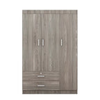 Armoire 3 portes avec 2 tiroirs