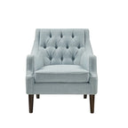 Fauteuil d'appoint capitonné moderne