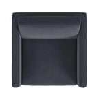 Fauteuil club moderne HomePop rembourré avec cadre en métal