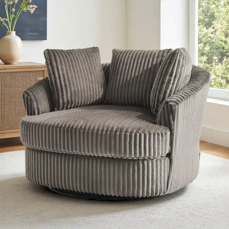 Fauteuil baquet pivotant déhoussable à bras encastrés DREAMSIDEA
