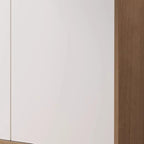 Buffet vaisselier en bois et verre avec partie haute