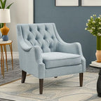 Fauteuil d'appoint capitonné moderne